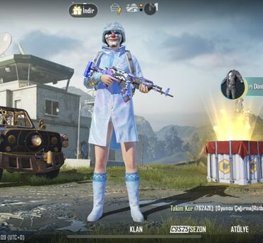 Oyun diskləri və kartricləri: PUBG Mobile oyun hesabı – kosmetik əşyalar və görünüşlər - Platforma