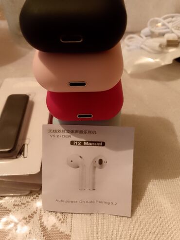 Qulaqcıqlar: Yeni Simsiz (Bluetooth) Qulaqcıqlar, rəng - Ağ — 6