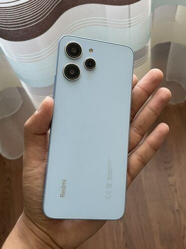 хиаоми 12х: Redmi, Redmi 12, Б/у, 256 ГБ, цвет - Синий, 2 SIM