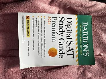 Testlər: Barron’s Digital SAT Study Guide Premium 2024 - Rəqəmsal SAT üçün tam — 1