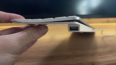 imac 2010: Клавиатура, Apple, Ножничная, Проводное подключение, Размер: 100% — 3