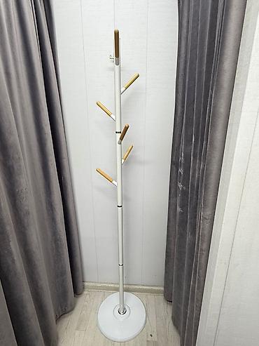 Вешалки: Напольная вешалка «Дерево» (металл) - Дизайн: ствол с ветвями — 11