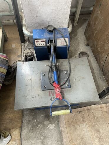 шелкография оборудование бу: Термопресс для переноса изображений IVER - Формат рабочей платформы