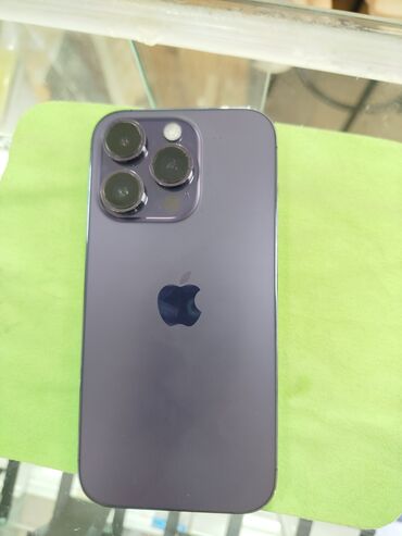 Apple iPhone: IPhone 14 Pro, Б/у, 256 ГБ, Deep Purple, 91 %