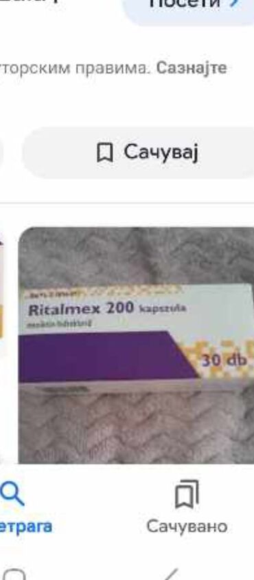 Medicinski proizvodi: Ritalmex 200