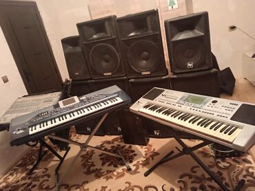 Dinamiklər və kolonkalar: Yamaha Kolonka, Növ - Toy üçün, rəng - Qara — 10