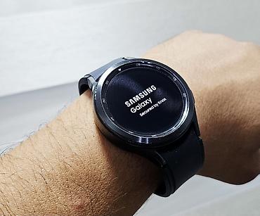 Акылдуу сааттар: Samsung Galaxy Watch4 (чёрные) - Классический круглый корпус с — 9