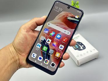 Уюлдук телефондор жана аксессуарлар: Redmi, Redmi Note 12, Колдонулган, 128 ГБ, түсү - Көк, 2 SIM — 2