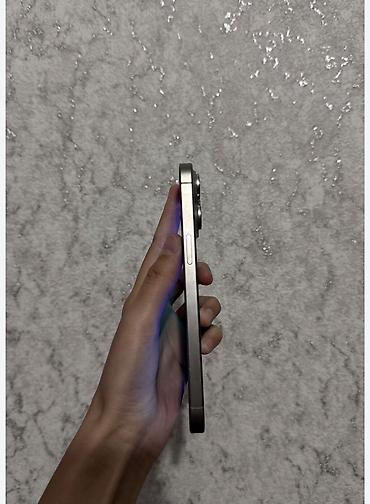 Уюлдук телефондор жана аксессуарлар: IPhone 15 Pro Max, Колдонулган, 256 ГБ, Natural Titanium, Коргоочу айнек, Каптама, Стилус, 89 % — 4