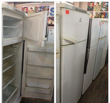 Mikserlər: İşlənmiş 2 qapılı Indesit Soyuducu Satılır, rəng - Ağ