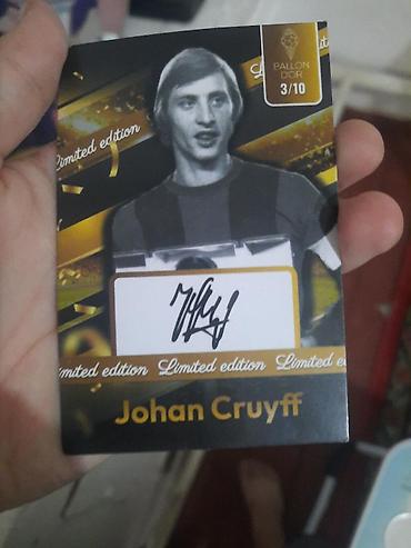Спорт жана хобби: Коллекционная карточка “Johan Cruyff – Ballon d’Or” (Limited Edition) — 4