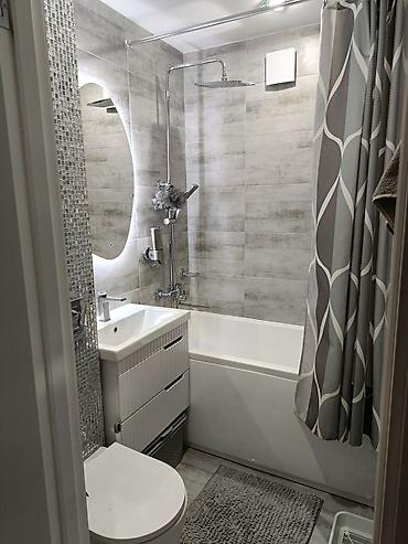 Посуточная аренда квартир: 1 комната, Душевая кабина, Постельное белье, Кондиционер — 16