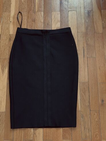 suknje za starije žene: One size, Midi, bоја - Crna