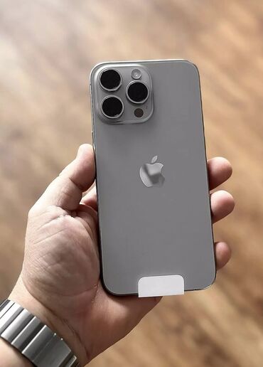 ayfon 6 ucuz: IPhone 15 Pro Max, 256 GB, Natural Titanium, Zəmanət, Barmaq izi, Face ID
