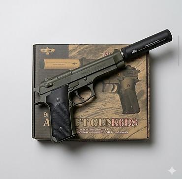 launch pad9: ​💥 Металлический пистолет Airsoft K6DS (M9A3) с глушителем 💥 — 1