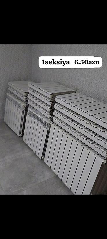İşlənmiş seksiyalı radiatorlar say çoxdu *bir seksiyası 6.50₼
