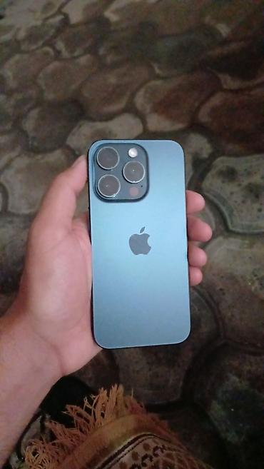 iphone mağaza: IPhone 15 Pro, 128 GB, Blue Titanium, Barmaq izi, Face ID — 1