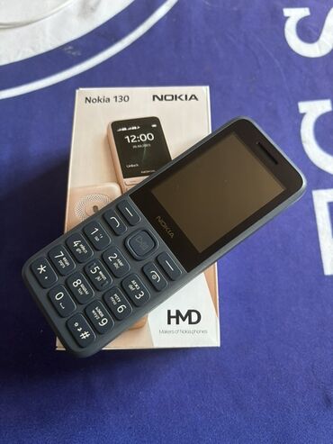 Nokia: Nokia 130, < 2 GB Memory Capacity, rəng - Qara, Düyməli