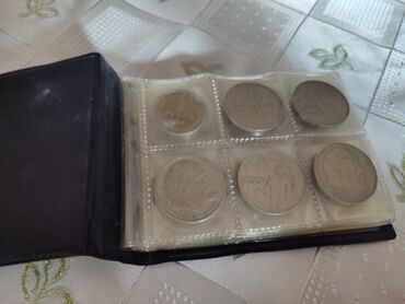 Sikkələr: Монеты СССР и разных стран. 20 гяп-.штука. Можно 1 кило. 10 азн. Всего — 10