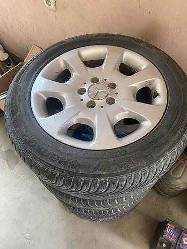 hunday diski r 17: İşlənmiş Disk təkər Mercedes-Benz 215 / 60 / R 16, 5 Boltlu — 2