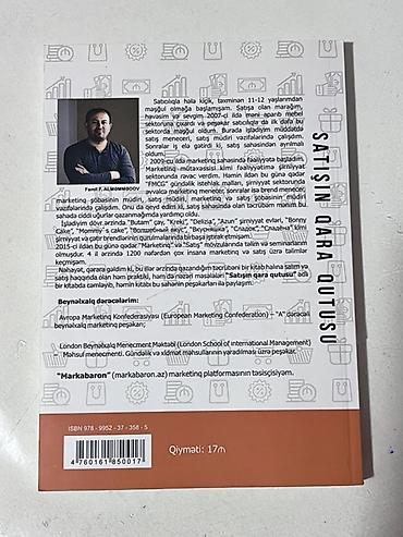 pulsuz uce: Satışın qara qutusu .Yenidir . 17 azn öz qiymətidir. Müəllif: Famil F — 2