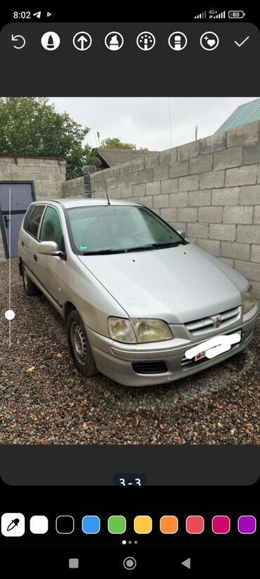 шевролет трекр: Mitsubishi Space Star: 2001 г., 1.3 л, Механика, Бензин, Хэтчбэк