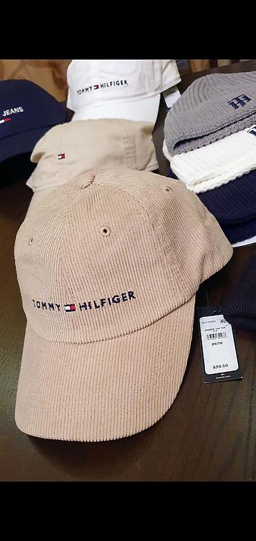 tommy helfiger: Головные уборы, Tommy Hilfiger, Новый, цвет - Бежевый, Самовывоз, Платная доставка — 3