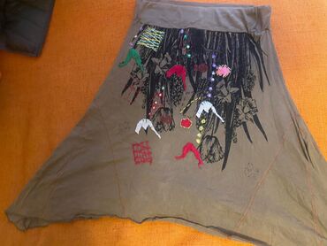 suknja sa šljokicama: M (EU 38), Mini, bоја - Siva