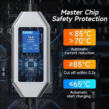 changan adapteri: AFYEEV 3.5kw GB/T avtomobil şarj cihazı Ağıllı Wi-Fi tətbiqi Daxili — 5