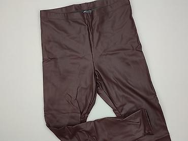 grafitowe: H&M, Legginsy Ze skóry ekologicznej damskie, rozmiar L — 1