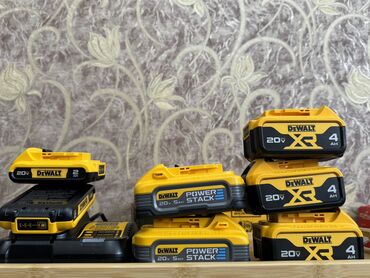 Другие инструменты: Аккумуляторы и зарядники DeWalt 20v 🇺🇸 6 ah