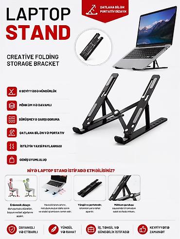 acer swift 3: 🔥 Qatlana Bilən Portativ LAPTOP STAND Gün boyu noutbukla işləyirsiniz? — 1