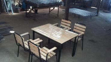 ikea stol: Новый, Прямоугольный стол, 4 стула, Нераскладной, Со стульями, Дерево, Азербайджан