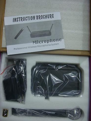 karaoke qiymetleri: Kabelsiz mikrofon "Pro-Sound" Wirelles Mikrafon Prosound WM 737 — 2