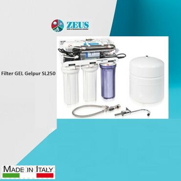 filter su: ZEUS – İtaliya istehsalı su təmizləmə sistemi Model: Filter GEL Gelpur