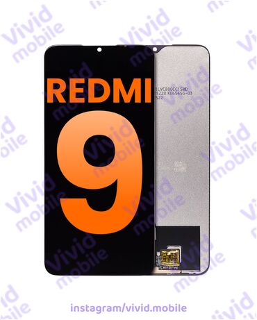 honor 8 qiymeti: Ekran Xiaomi Redmi 9 ORG
