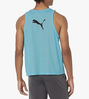 pull and: Мужская спортивная майка Puma (training pinnie/mesh bib) Новая — 3