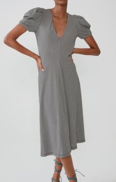 zara midi haljine: Zara S (EU 36), M (EU 38), Other style, Short sleeves