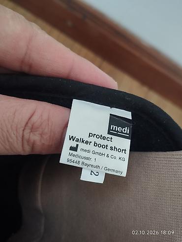 Медтовары: Ортез/фиксирующий ботинок на голеностоп medi protect Walker boot short — 3