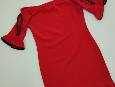 Sukienki: S (EU 36), stan - Idealny, kolor - Czerwony, Klubowe