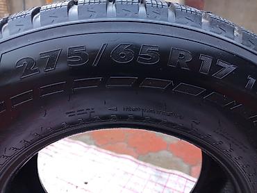 Унаа: Шиналар 275 / 65 / R 17, Winter stud, Колдонулган, Комплект, Жол тандабастар (АТ/МТ), Жапония, Nokian — 1