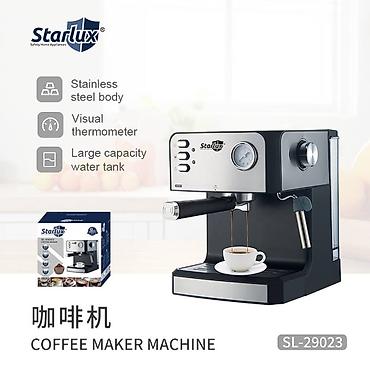 вертимос стар: Кофеварка Starlux SL-29023 - Корпус из нержавеющей стали - Визуальный — 1