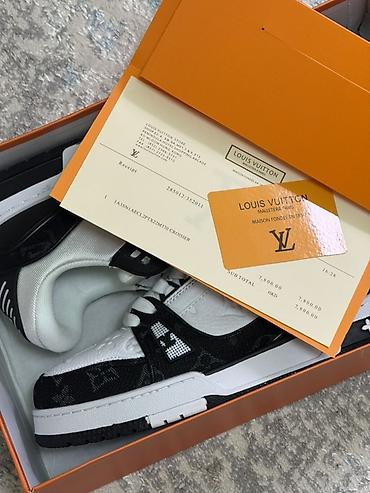 trainer: Мужские кроссовки, 42, Louis Vuitton, Новый, цвет - Черный, Бесплатная доставка — 4