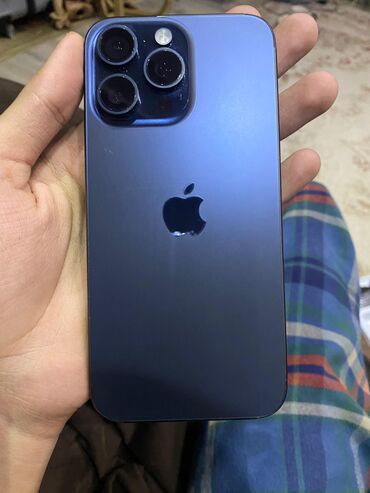 Apple iPhone: IPhone 15 Pro Max, Б/у, 256 ГБ, Кабель, Коробка, 100 %