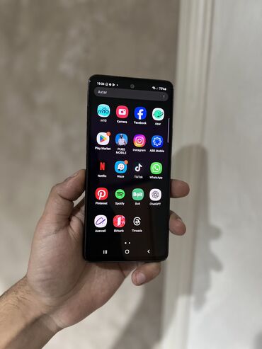 Samsung: Samsung Galaxy A53 5G, 256 GB, rəng - Qara, Barmaq izi, Face ID — 5