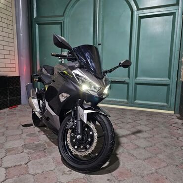 мотоцыкли: Спортбайк Kawasaki, 400 куб. см, Бензин, Взрослый, Б/у