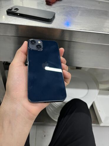 iphone 13 işlənmiş: IPhone 13, 256 ГБ, Синий, Face ID, Беспроводная зарядка