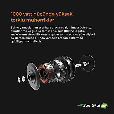 Электротранспорт: Elektrik samokat KingSong N12 Pro Cobra scooter skuter 🛴 Samokatda öz — 2
