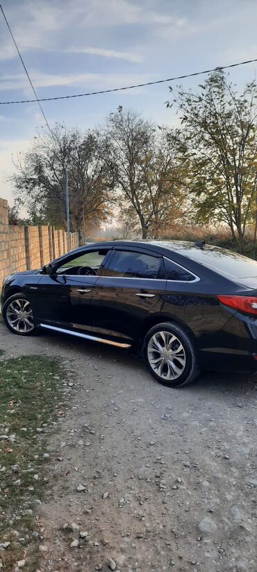 Hyundai: Hyundai Sonata – Sport 2.0T (Turbo) - Kuzov: sedan, qara rəng - — 5