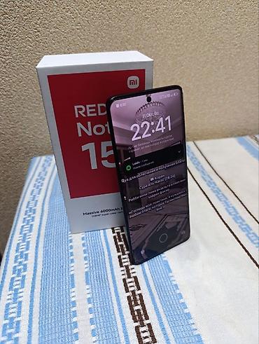Смартфон Xiaomi Redmi Note 15 Ключевые особенности: - Емкий